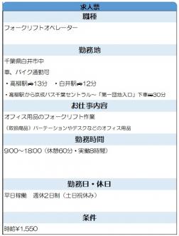 フォークリフト